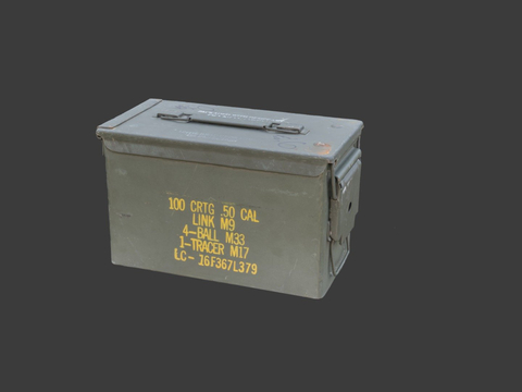 The United States Army. 50 Ammunition Box