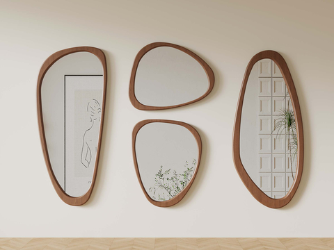 Quiet mirror Full-body mirror Decorative mirror