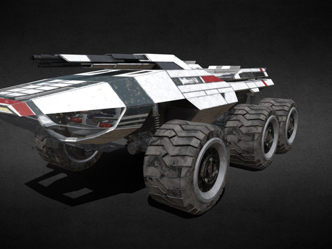 Sci-fi six-wheeler