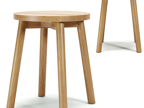 Modern Simple Round Stool