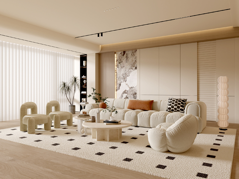 Cream Style living room