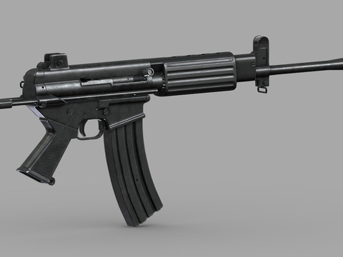 submachine gun