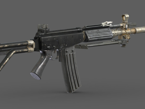 submachine gun