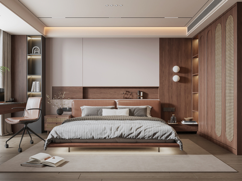 Middle Style Master Bedroom