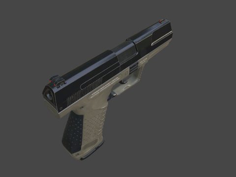 semi-automatic pistol