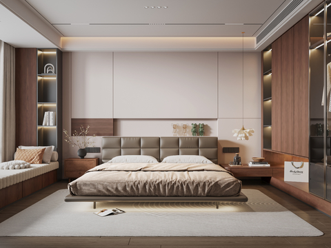 Middle Style Master Bedroom