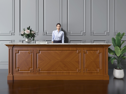 Jane Europe reception desk bar