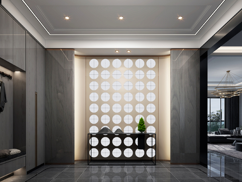 Modern Affordable Luxury Style Entrance