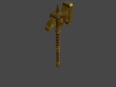 Two-handed war hammer