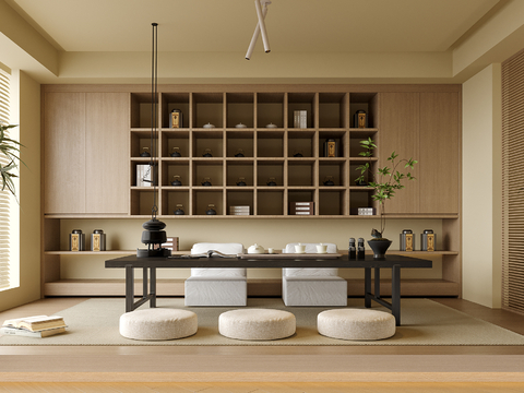 Modern Tatami Tea Room