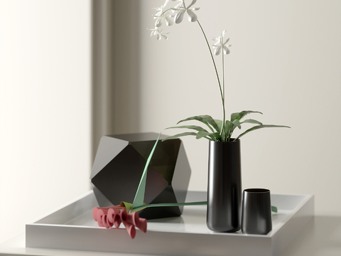 Modern Floral Flower Vase