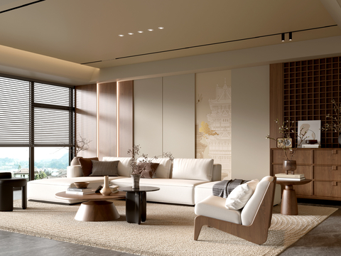 Middle Style Living Room