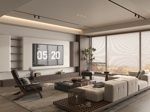 Middle Style Living Room