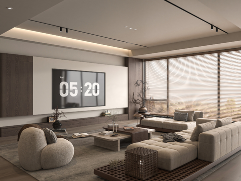 Middle Style Living Room