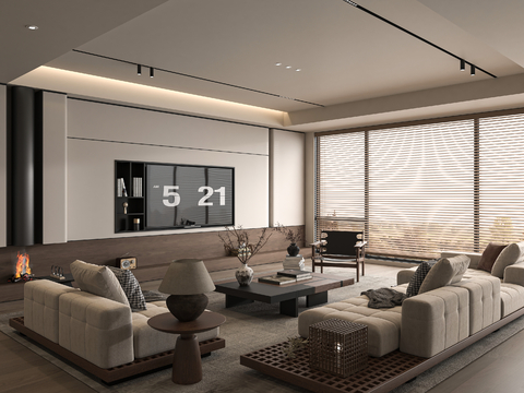 Middle Style Living Room