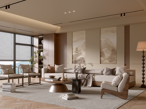 Middle Style Living Room