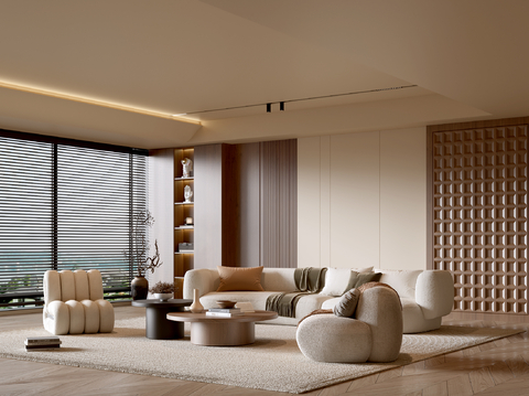 Middle Style Living Room