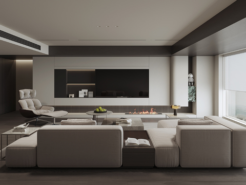 Modern Home Living Room