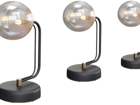 Modern Glass Ball Table Lamp