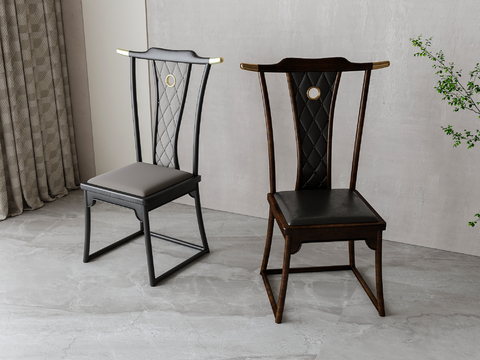 Neo-Chinese Style Chair dining chair