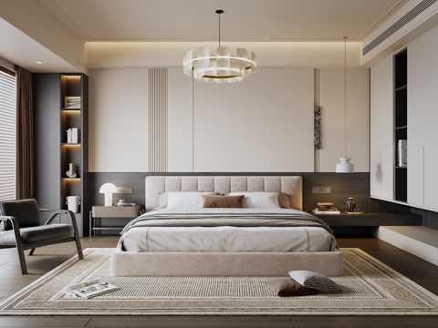 Middle Style Master Bedroom