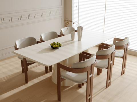 Modern Dining Table and Chair