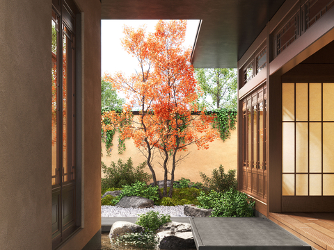 New Chinese Zen Courtyard