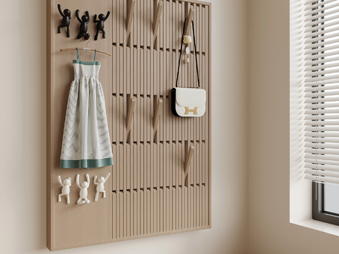 Modern Clothes Hanging Board Clothes Hanger Piano Keys Clothes Hanging Board