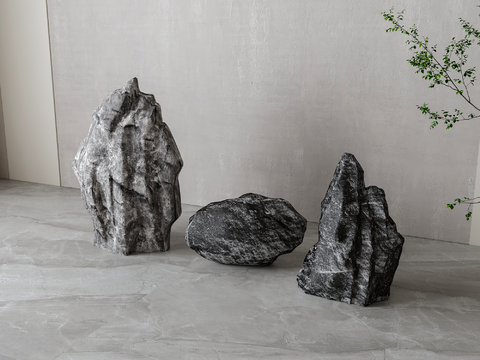 New Chinese stone rockery