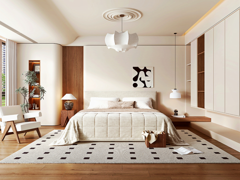 Middle Style Master Bedroom