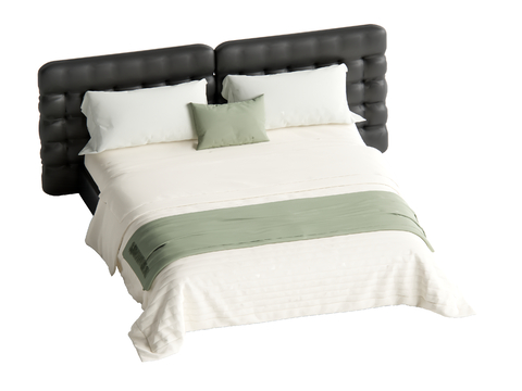 Middle Style Double Bed