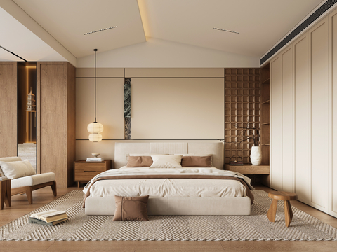 Middle Style Master Bedroom