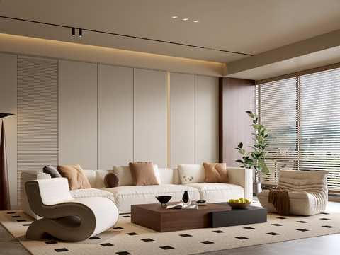 Middle Style Living Room