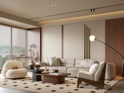 Middle Style Living Room