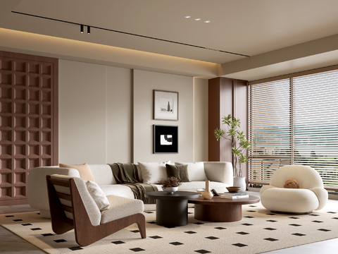 Middle Style Living Room