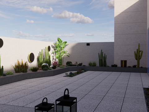 Courtyard Garden