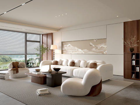 Middle Style Living Room