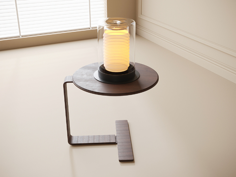 Modern corner lamp