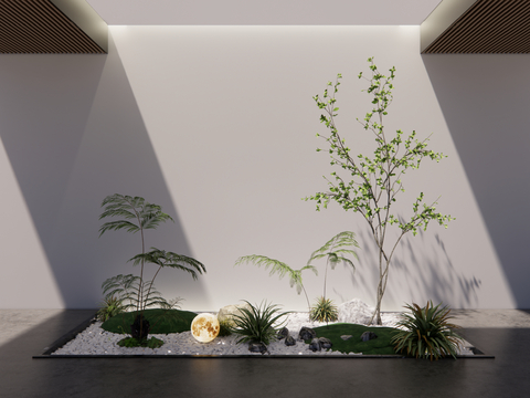 Indoor landscaping micro landscape