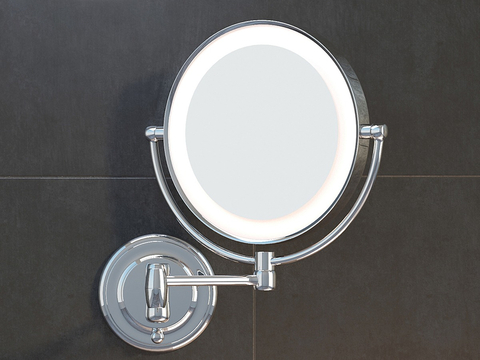 Telescopic makeup mirror makeup mirror bathroom mirror