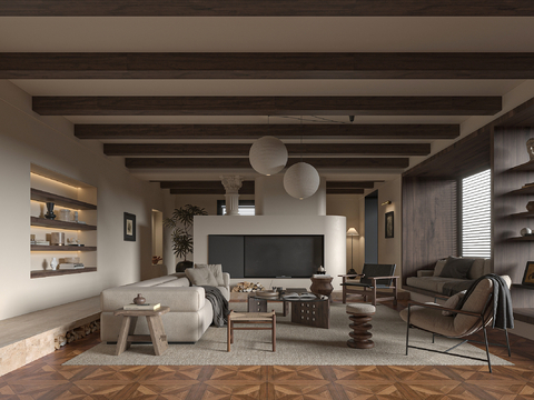 Middle Style Living Room