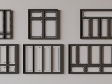 New Chinese-style window casement window