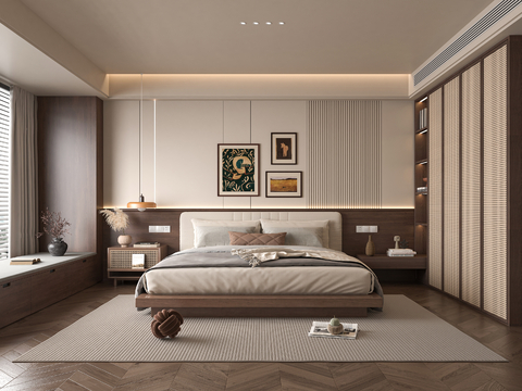 Middle Style Master Bedroom