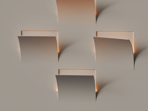 Modern wall lamp