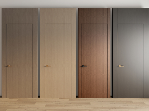 Modern Invisible Door Wooden Door Room Door Bedroom Door