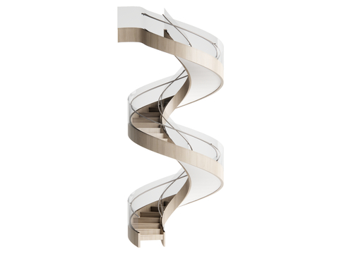 modern revolving staircase