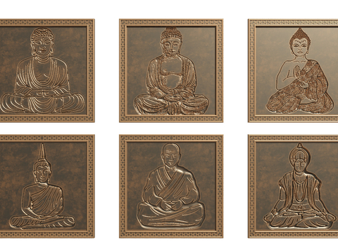 New Chinese copper plate relief carving