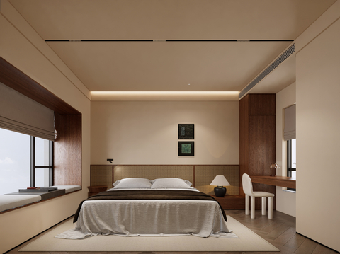 Middle Style Master Bedroom