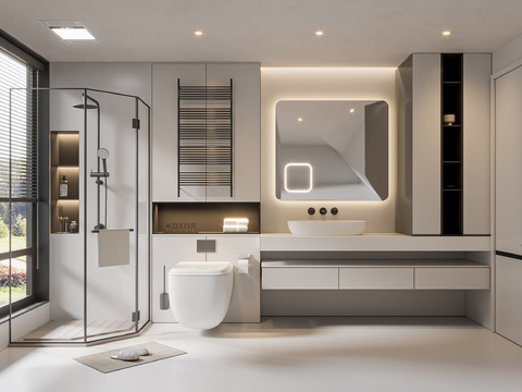 Modern Toilet Bathroom