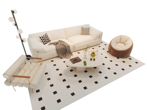 Cream style sofa